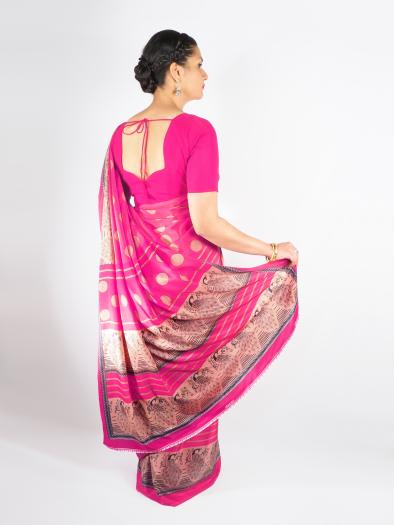 Indischer Sari „Gunjan“